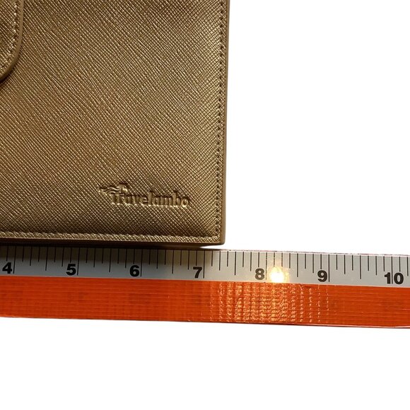 Travelambo RFID Blocking Wallet Leather Clutch Zipper Pocket ID Window - Picture 5 of 6